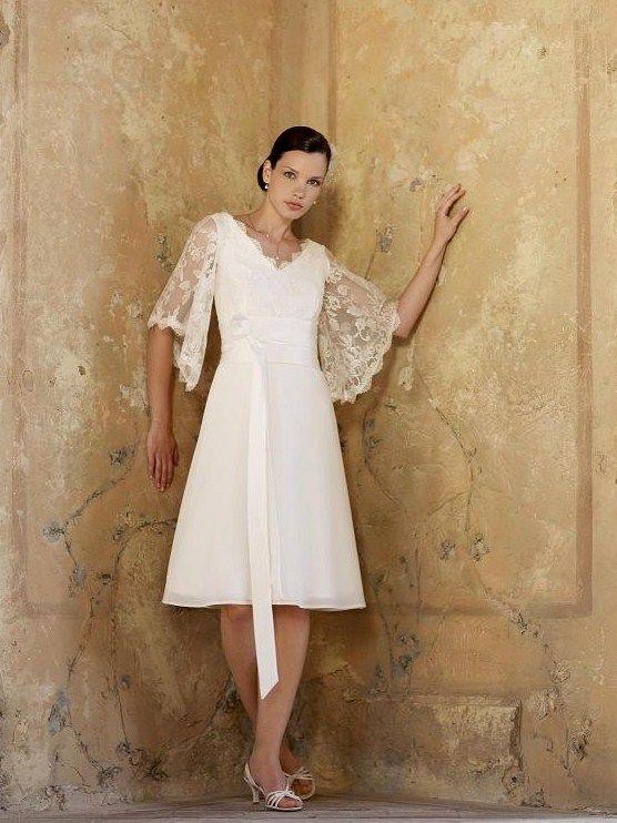 Lilly kort brudekjole 3091