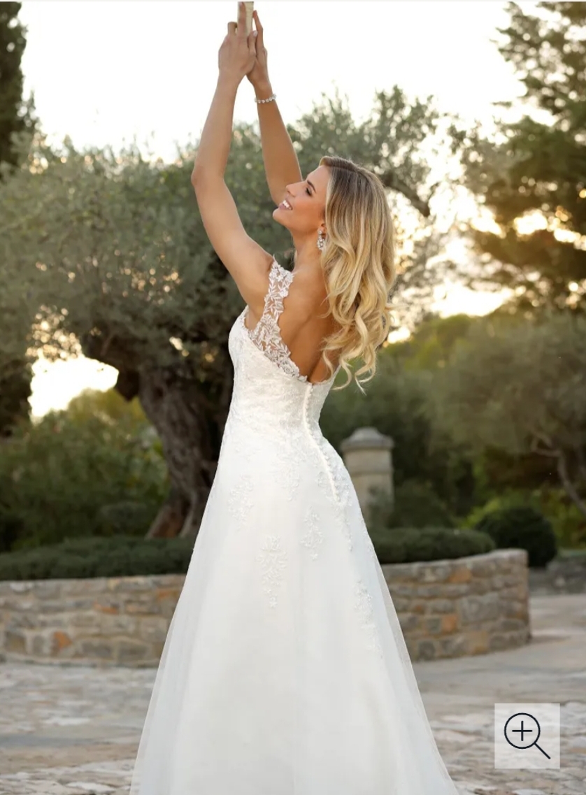 Havfrue brudekjole black friday udsalg