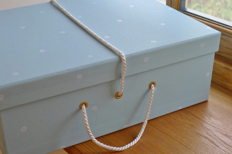 Brudekjole æske/brudekjole boxe small/medium/large