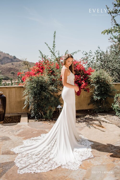 Vintage flot slæb brudekjoler