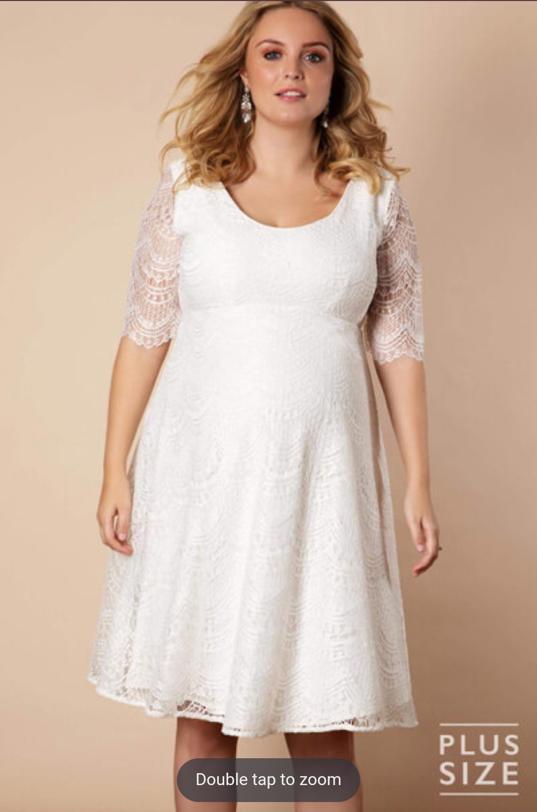 Veronika kjole stor størrelse 