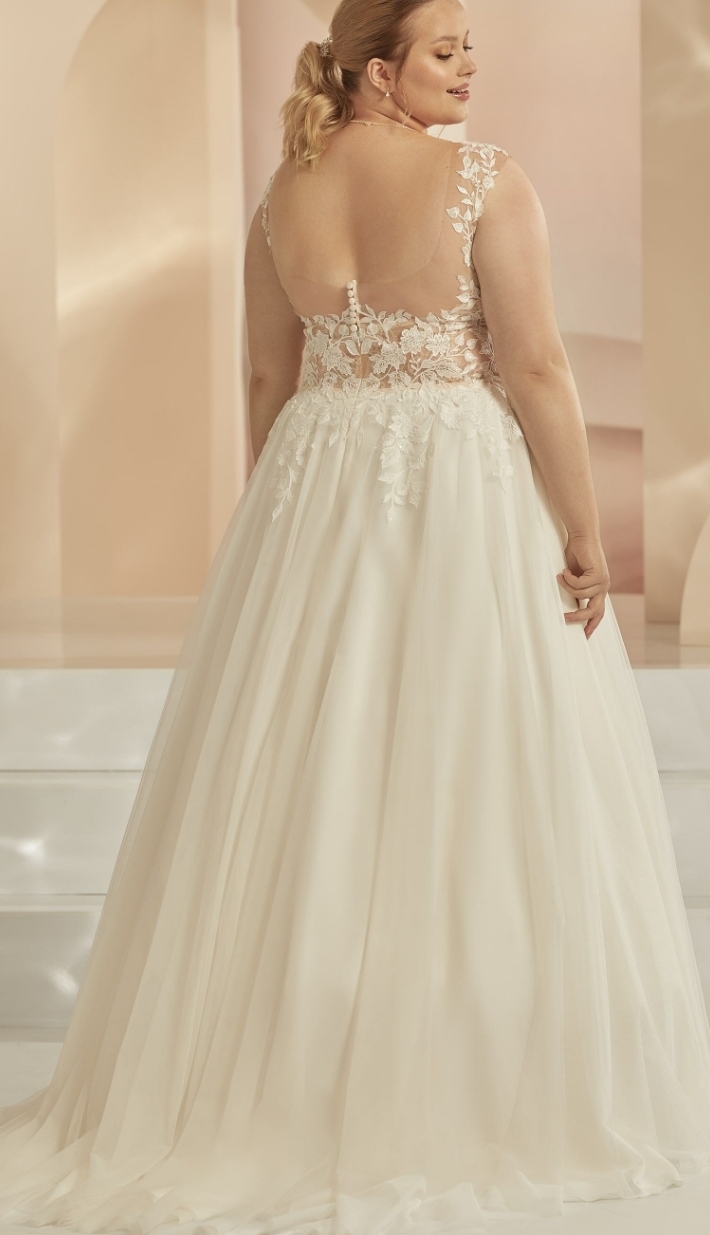 Store størrelser  brudekjole 