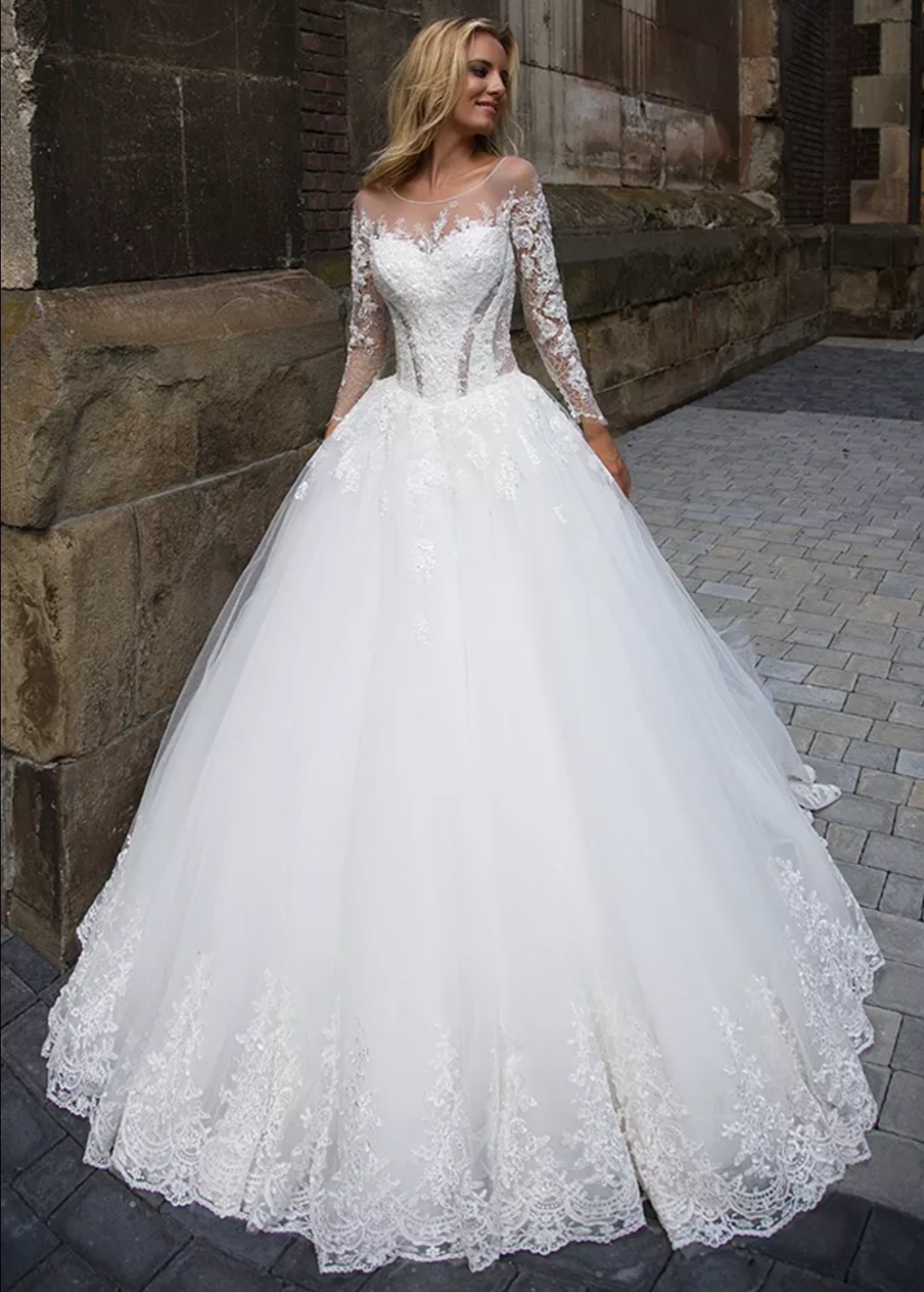 Catalina brudekjole prinsesse