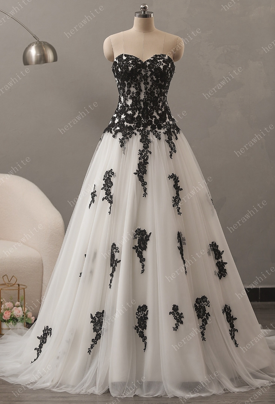 Sort brudekjole/Black weddingdress