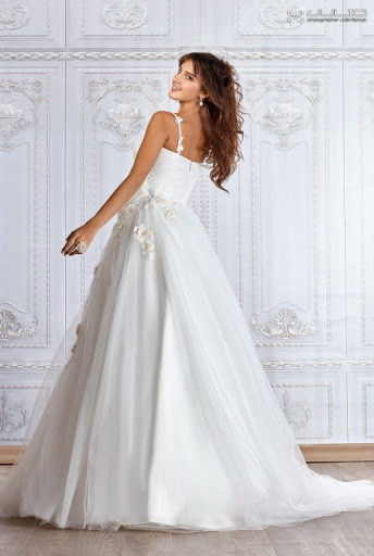 A line prinsesse brudekjole