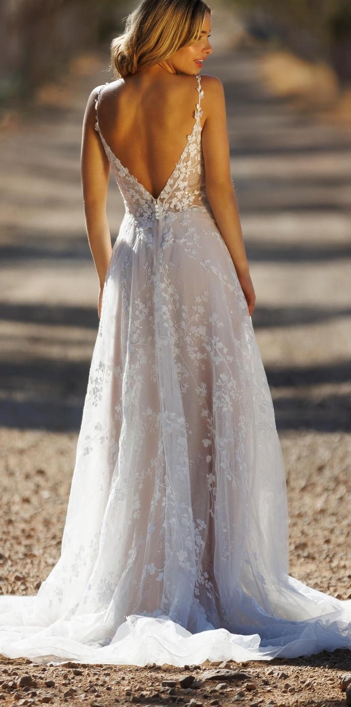 Blomster brudekjoler 